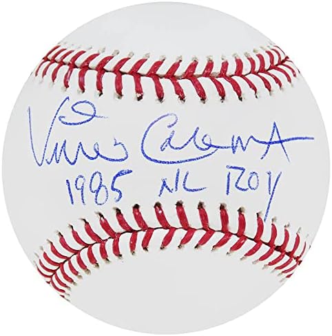Vince Coleman Aláírt Rawlings Hivatalos MLB Baseball w/85 NL ROY - Dedikált Baseball