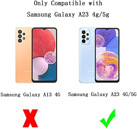phylla Kompatibilis a Samsung Galaxy A23 6.6 Telefon Esetében Aranyos Rajzfilm Galvanizáló Űrhajós Tartót Fedezze Kamera