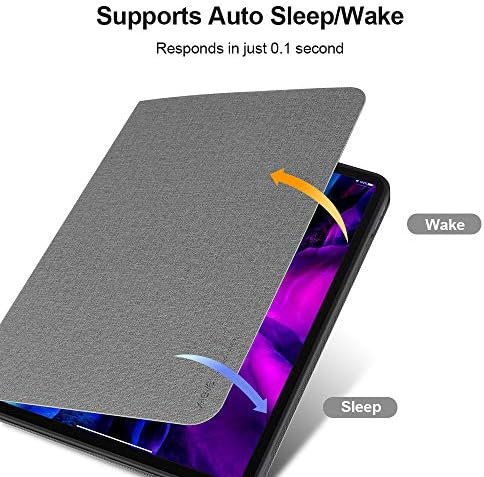 X-szinten Kompatibilis iPad Pro 11 esetben 2020 & 2018 Könnyű, Vékony, Védő, Puha TPU Shell Stand Fedél Automatikus Wake/Sleep