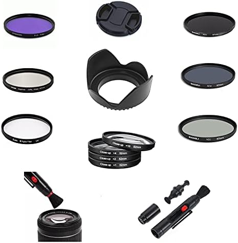 SF12 77mm Kamera Lencse, Tartozékok Csomag Szűrő Szett UV CPL FLD ND Közelről napellenző a Nikon AF-S DX Zoom-NIKKOR 12-24mm