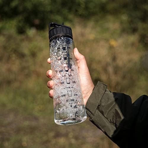 HIDRÁT Tracker 900 ml Csepp Víz Üveg - a Motivációs Idő Jelölések, BPA-Mentes