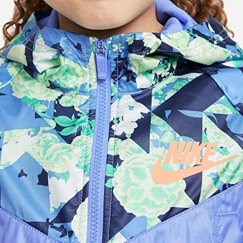 Nike Lány Windrunner Nyomtatott Kabát - Nagy Gyerekek