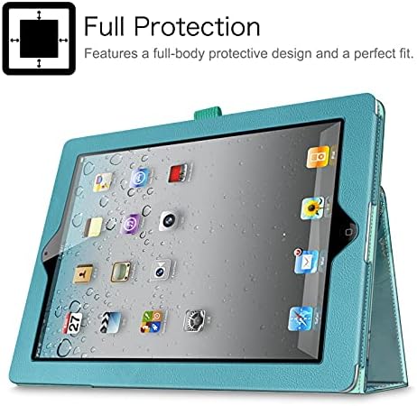 Fintie Folio tok iPad 4. Generációs (2012-Es Modell), iPad 3rd Generation (2012-Es Modell), iPad 2 (2011-es Modell) 9,7 hüvelykes