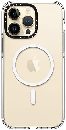 Casetify Tiszta iPhone 14 Pro Max-Ügyben [Nem Sárguló/Anti-Scratch / 6.6 ft Csepp Védelme]