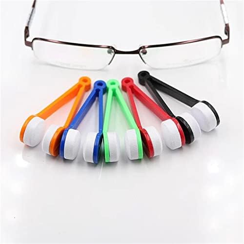 10Pack Mini Nap Szemüveg Szemüveg Mikroszálas Szemüveg Tisztító Puha Kefe Tisztító Eszköz Mini Mikroszálas Szemüveg Szemüveg