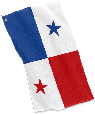 ExpressItBest Golf/Sport Törölköző - Zászló a Panama - Panamai