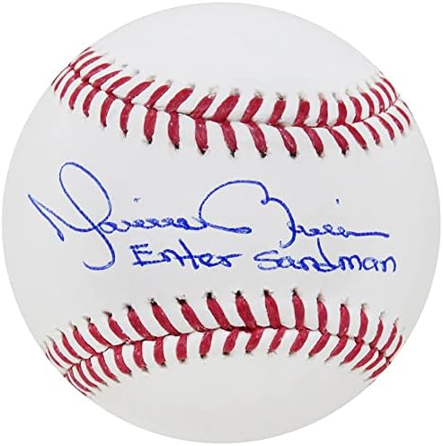 Mariano Rivera Aláírt Rawlings Hivatalos MLB Baseball w/Enter Sandman - Dedikált Baseball