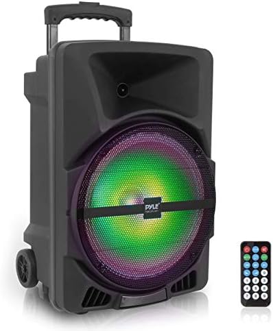 Pyle Vezeték nélküli Hordozható PA Hangsugárzó Rendszer -1200W Nagy Teljesítményű Bluetooth-Kompatibilis Beltéri&Kerti DJ