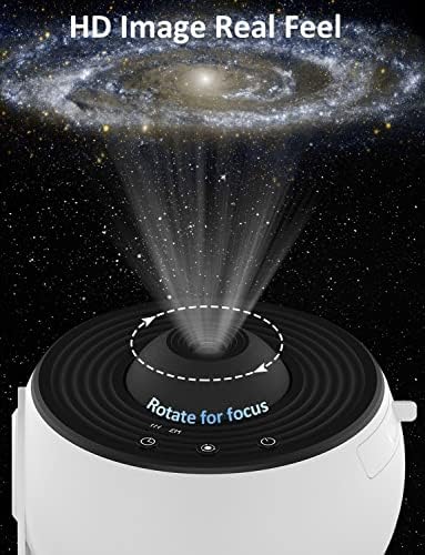 Galaxy Projektor, 12 Kozmikus Jelenetek Planetárium Csillag Projektor Éjszakai Fény Hálószoba, Reális Csillagkép Galaxy Lámpa