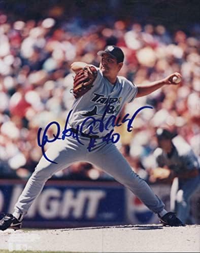 Wilson Alvarez Tampa Bay Rays Aláírt Dedikált 8x10 Fotó W/Coa - Dedikált MLB Fotók
