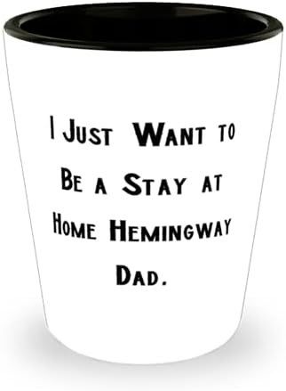 Egyedi Hemingway Macska, Csak azt Akarom, hogy Maradj Otthon Hemingway Apa, Szeretet Poharat A Macska Apa A Barátok