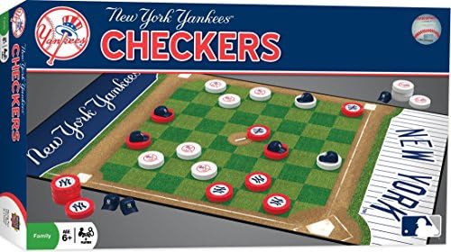 Artissimo Remekművek MLB New York Yankees Dáma társasjáték, 13 x 21