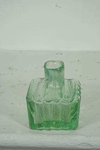 Antik Dekoratív Üveg Tinta 317 Puszta Felső Csinos Kis Üveg Tinta Hát Nagyon régi Szűkítették Üveg