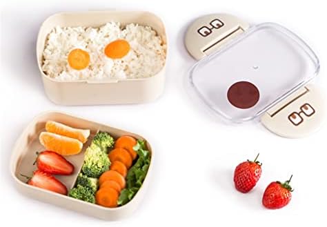LDCHNH Dupla Réteg Ebédet Mikrohullámú sütő Hordozható Gyümölcs Tároló Irodai Dolgozó Hordozható Ebédet Konyhai Eszközök