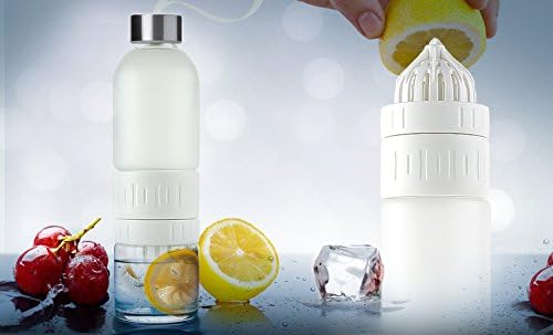 Csavar-N-Go-Gyümölcs Turmix Üveg Víz, 20 Grammos, Fehér