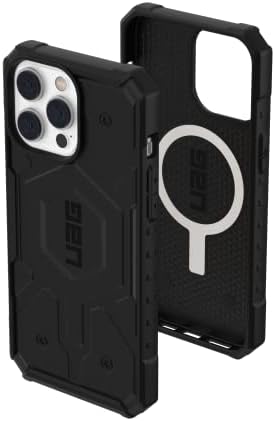 URBAN ARMOR GEAR UAG iPhone 14 Pro Max Esetben 6.7 Pathfinder Fekete - Kompatibilis MagSafe védőburkolat & 6.7 Prémium Edzett