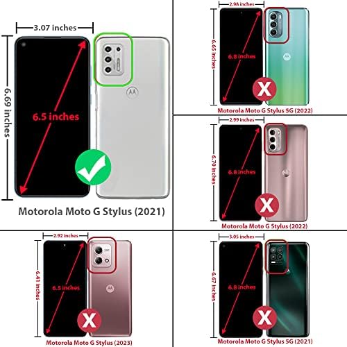 TJS Kompatibilis Motorola Moto G Stylus 2021 Esetében, Edzett Üveg kijelző Védő fólia, Védő Fém Gyűrű Kitámasztó Mágneses
