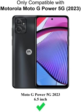 Cresee Esetben a Motorola Moto G Hatalom 5G 2023, Világos, Takarja a Megerősített Sarok Lökhárító Slim Fit Ütésálló, Rugalmas