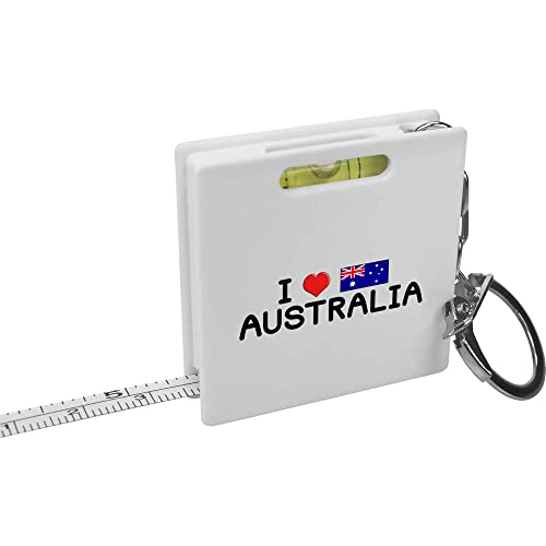 Az 'i Love Australia' Kulcstartó mérőszalag/Szellem Szinten Eszköz (KM00027105)