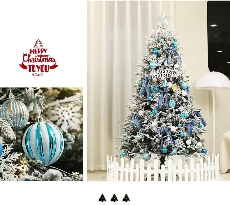 WEYUE Karácsonyi Pezsgő Arany PE Özönlöttek Cédrus karácsonyfa Ég Kék Csomag Haza bevásárlóközpont Díszek Ablak Dekorációk,Több