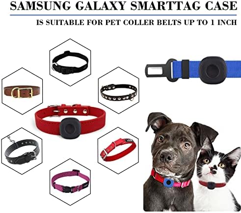 ÁMOKFUTÓ Szilikon Esetben Jogosult a Galaxy Smarttag, Samsung Smart tag+Plus (2 Csomag) Elem Kereső GPS Tracker Címkék Háziállat,